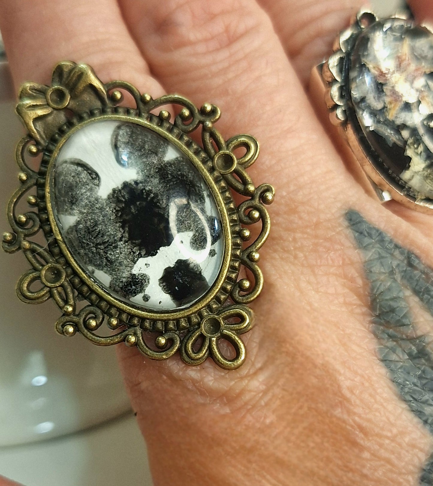 Ink Blot Ring