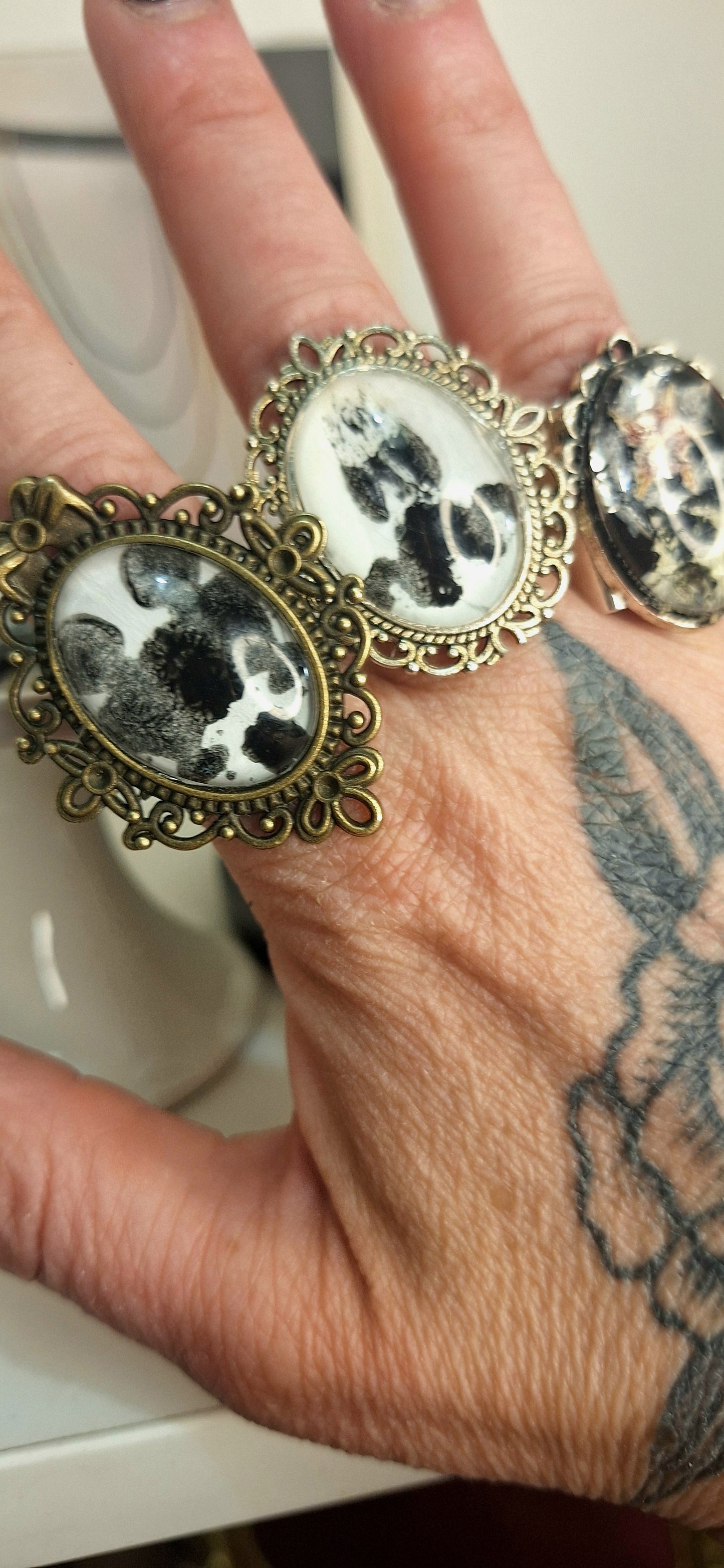 Ink Blot Ring