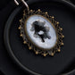 Rorschach Test I pendant necklace. Handmade. One-of-a-kind.