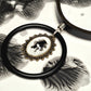 The Watchman Ink Blot Choker. Mix finishes. Antique frame, black steel O-ring.