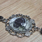 Enchanted Forest Botanical Necklace. One-of-a-kind pressed flower pendant.