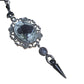 Enchanted Forest Botanical Necklace. One-of-a-kind pressed flower pendant.