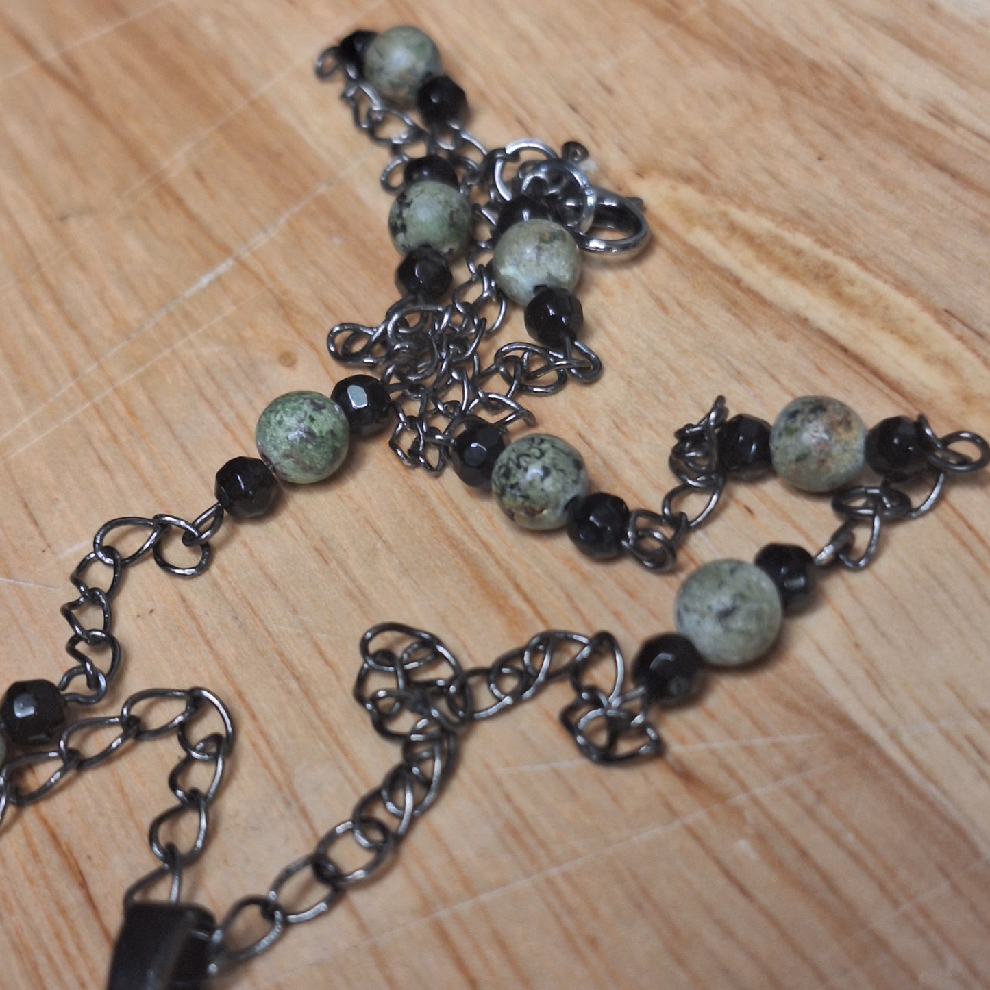 Enchanted Forest Botanical Necklace. One-of-a-kind pressed flower pendant.
