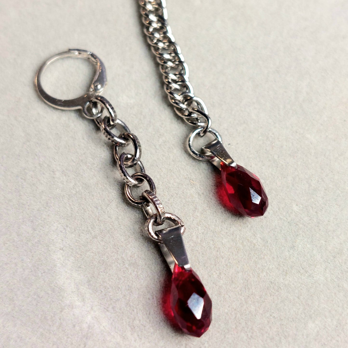 Blood drop Earring Gold