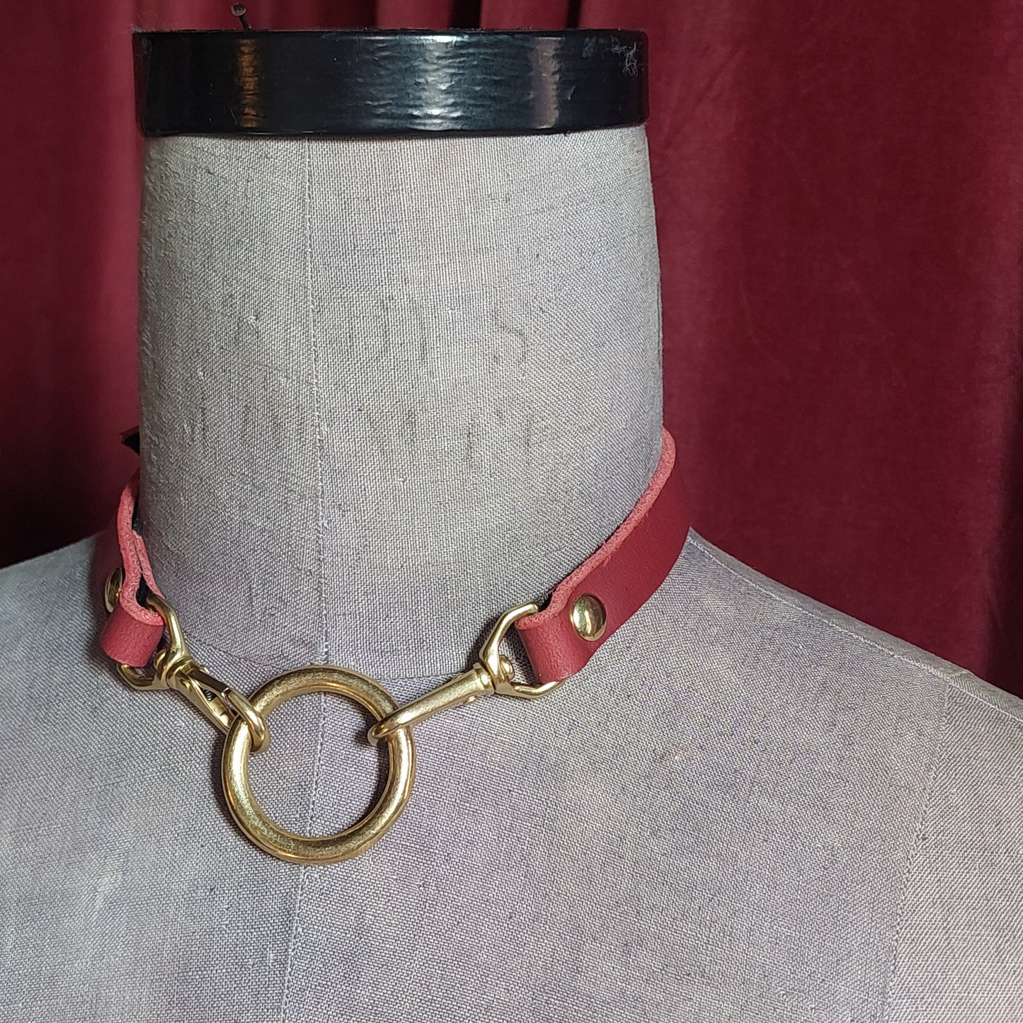 Nightshade Oring Choker- Adjustable size. Customized combinations.