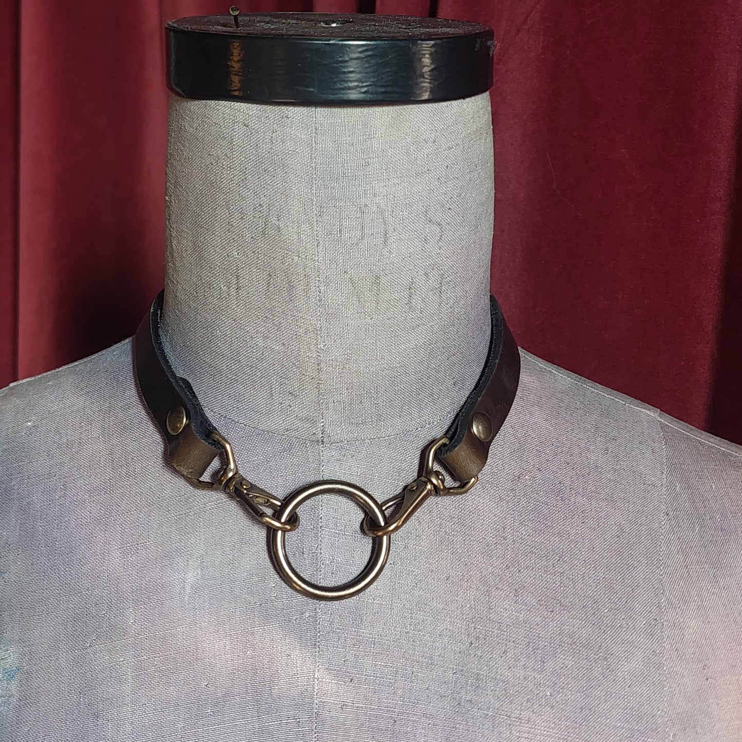 Nightshade Oring Choker- Adjustable size. Customized combinations.